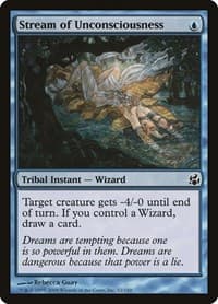 Stream of Unconsciousness - Morningtide - Magic: The Gathering card
