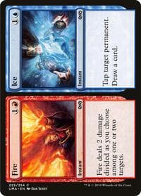 Fire // Ice - Ultimate Masters - Magic: The Gathering card