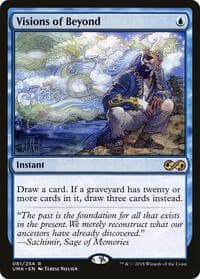 Visions of Beyond - Ultimate Masters - Magic: The Gathering card