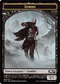 Zombie // Thopter Double-Sided Token (Game Night) - Core Set 2019 - Magic: The Gathering card