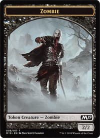 Zombie // Goblin Double-Sided Token (Game Night) - Core Set 2019 - Magic: The Gathering card