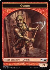 Goblin // Thopter Double-Sided Token (Game Night) - Core Set 2019 - Magic: The Gathering card