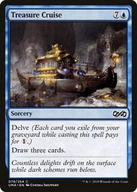 Treasure Cruise - Ultimate Masters - Magic: The Gathering card