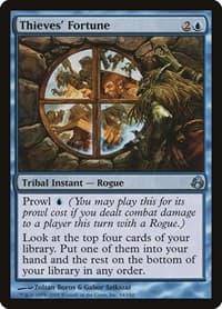 Thieves' Fortune - Morningtide - Magic: The Gathering card