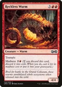 Reckless Wurm - Ultimate Masters - Magic: The Gathering card