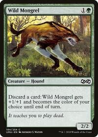 Wild Mongrel - Ultimate Masters - Magic: The Gathering card