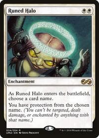 Runed Halo - Ultimate Masters - Magic: The Gathering card