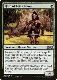 Hero of Leina Tower - Ultimate Masters - Magic: The Gathering card