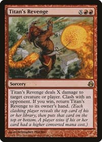 Titan's Revenge - Morningtide - Magic: The Gathering card