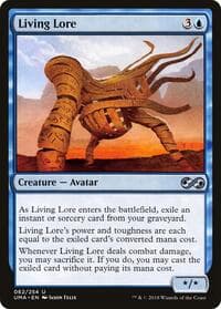 Living Lore - Ultimate Masters - Magic: The Gathering card