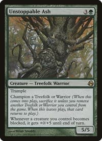 Unstoppable Ash - Morningtide - Magic: The Gathering card