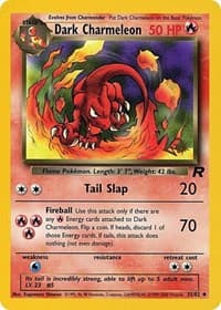 Dark Charmeleon [W Stamped] - WoTC Promo - Pokemon card