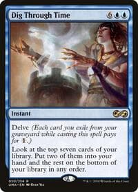 Dig Through Time - Ultimate Masters - Magic: The Gathering card