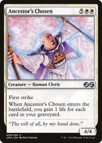 Ancestor's Chosen - Ultimate Masters - Magic: The Gathering card