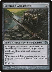 Veteran's Armaments - Morningtide - Magic: The Gathering card