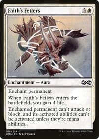 Faith's Fetters - Ultimate Masters - Magic: The Gathering card