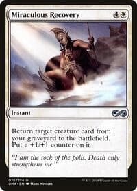 Miraculous Recovery - Ultimate Masters - Magic: The Gathering card