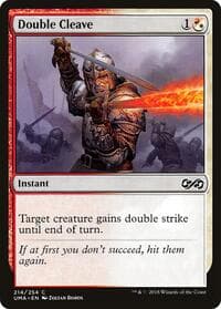 Double Cleave - Ultimate Masters - Magic: The Gathering card