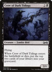 Crow of Dark Tidings - Ultimate Masters - Magic: The Gathering card