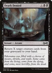 Death Denied - Ultimate Masters - Magic: The Gathering card