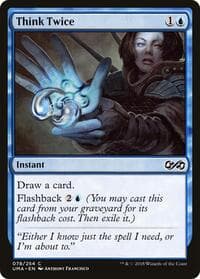 Think Twice - Ultimate Masters - Magic: The Gathering card
