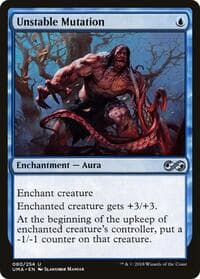 Unstable Mutation - Ultimate Masters - Magic: The Gathering card