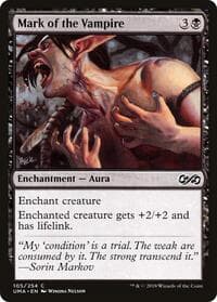 Mark of the Vampire - Ultimate Masters - Magic: The Gathering card