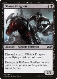 Olivia's Dragoon - Ultimate Masters - Magic: The Gathering card