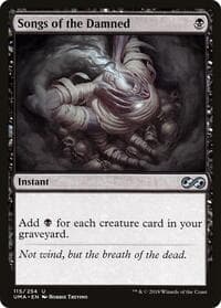 Songs of the Damned - Ultimate Masters - Magic: The Gathering card