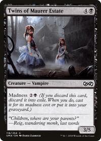 Twins of Maurer Estate - Ultimate Masters - Magic: The Gathering card