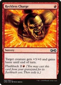Reckless Charge - Ultimate Masters - Magic: The Gathering card
