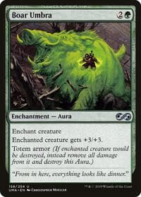 Boar Umbra - Ultimate Masters - Magic: The Gathering card