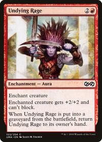 Undying Rage - Ultimate Masters - Magic: The Gathering card