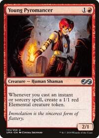 Young Pyromancer - Ultimate Masters - Magic: The Gathering card