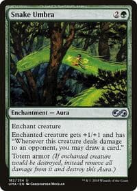 Snake Umbra - Ultimate Masters - Magic: The Gathering card