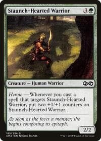 Staunch-Hearted Warrior - Ultimate Masters - Magic: The Gathering card