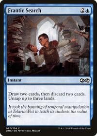 Frantic Search - Ultimate Masters - Magic: The Gathering card