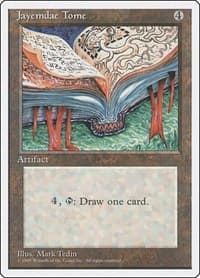 Jayemdae Tome - Fourth Edition - Magic: The Gathering card