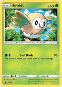Rowlet - SM153 - SM Promos - Pokemon card