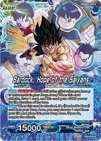 Bardock // Bardock, Hope of the Saiyans - Clash of Fates - Dragon Ball Super: Masters card
