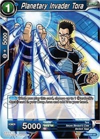 Planetary Invader Tora - Clash of Fates - Dragon Ball Super: Masters card