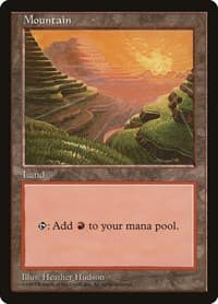 Mountain - Red Pack (Hudson) - APAC Lands - Magic: The Gathering card