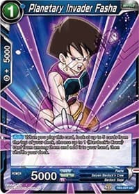 Planetary Invader Fasha - Clash of Fates - Dragon Ball Super: Masters card