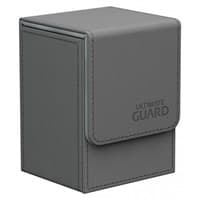 Flip Deck Case - XenoSkin Grey (Holds 80+) - Ultimate Guard Deck Boxes - Deck Boxes card