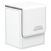 Flip Deck Case - XenoSkin White (Holds 80+) - Ultimate Guard Deck Boxes - Deck Boxes card