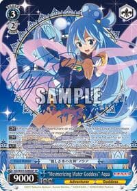 "Mesmerizing Water Goddess" Aqua (SP) - KonoSuba 2 - Weiss Schwarz card