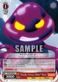 "Deadly Poison Slime" Hans - KonoSuba 2 - Weiss Schwarz card