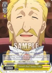 "Patriarch's Poise" Darkness' Father - KonoSuba 2 - Weiss Schwarz card