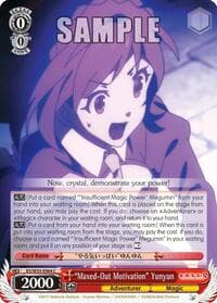 "Maxed-Out Motivation" Yunyun - KonoSuba 2 - Weiss Schwarz card