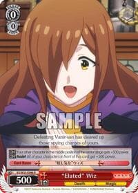 "Elated" Wiz - KonoSuba 2 - Weiss Schwarz card
